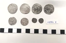 Un tezaur monetar descoperit la Turda (© Muzeul de Istorie Turda)