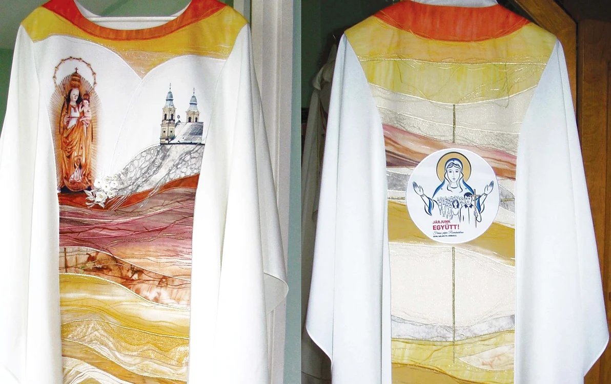 Veşmântul Papei Francisc, o veritabilă operă de artă