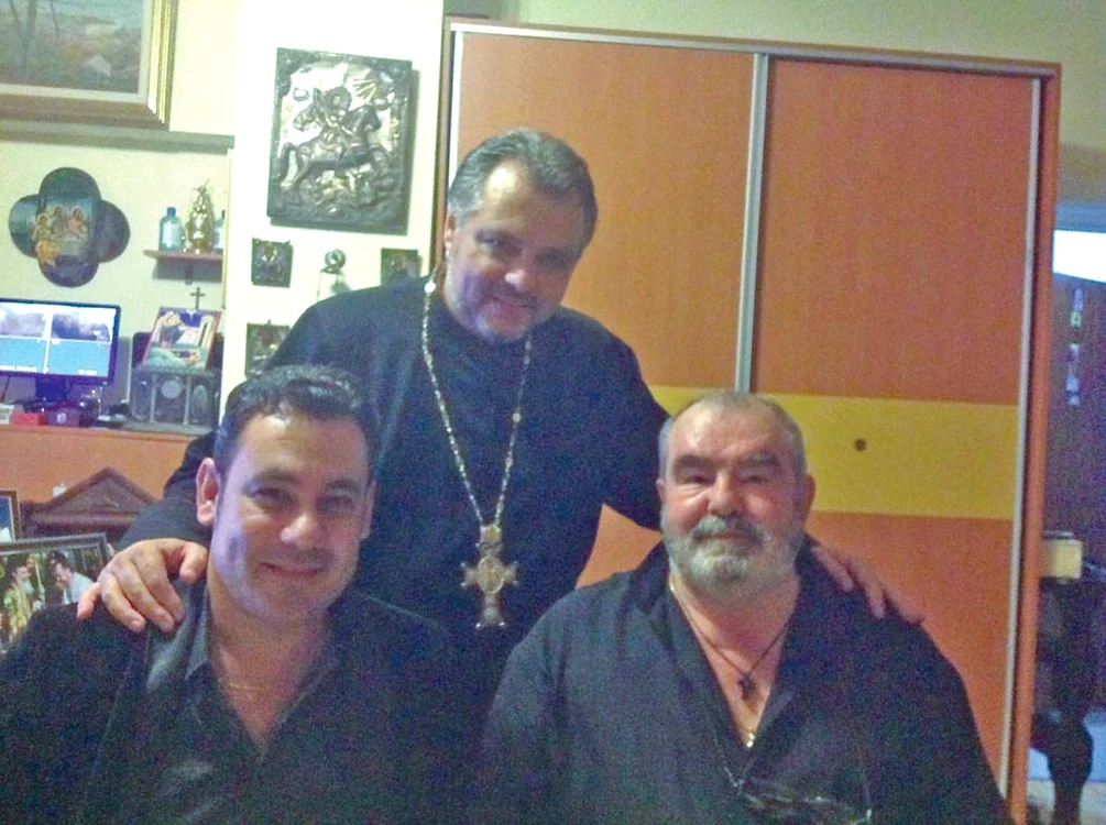 Cu Ionuţ Dolănescu  și părintele  Cărămizaru