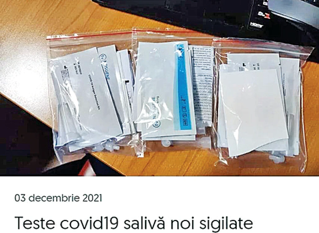 
    În loc să le dea copiilor, unii părinţi au scos  testele la vânzare  