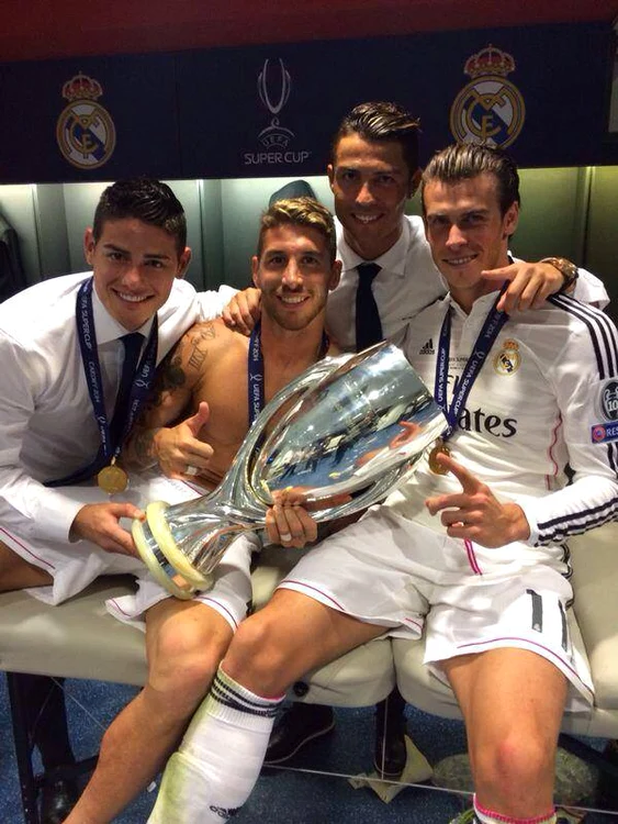 
    Cristiano Ronaldo, Gareth Bale, James Rodriguez şi Sergio Ramos sunt cei mai valoroşi patru jucători madrileni  