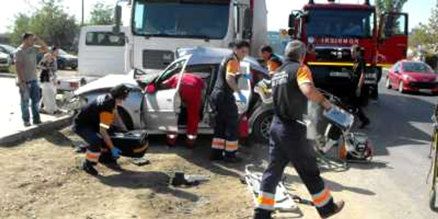Accident pe E60