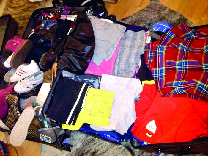 Aşa arătau bagajele la  întoarcerea din SUA