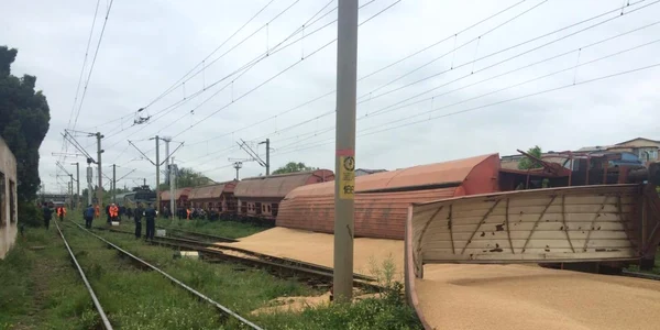 tren deraiat craiova foto andreea mitrache