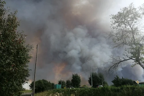 Incendii forestiere Sverdlovsk Munţii Ural Rusia - 26 aug 2021 / FOTO Profimedia