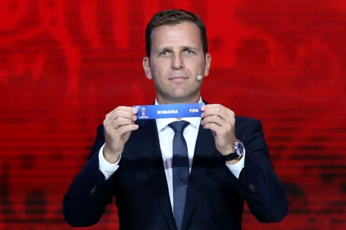 Momentul in care numele nationalei Romaniei a fost extra de BierhoffFoto: AFP