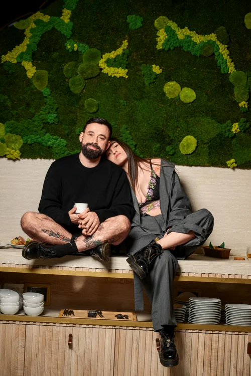 Oase și Maria Pitică, foto OK Magazine/Sorin Stana