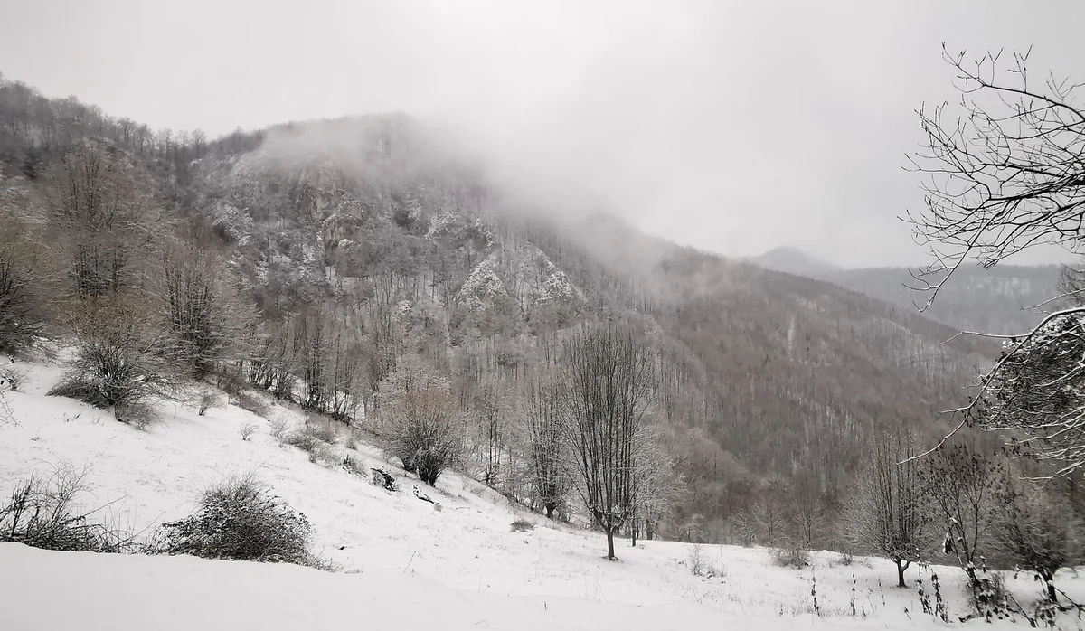 Iarnă în România FOTO Daniel Guță