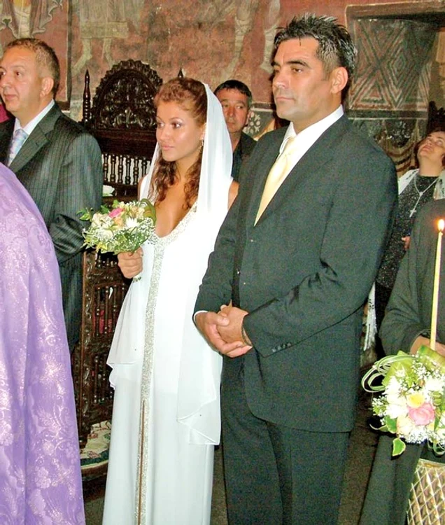 Cu Anamaria Ferentz, la altar, în 2005. Doar 3 luni au stat căsătoriţi