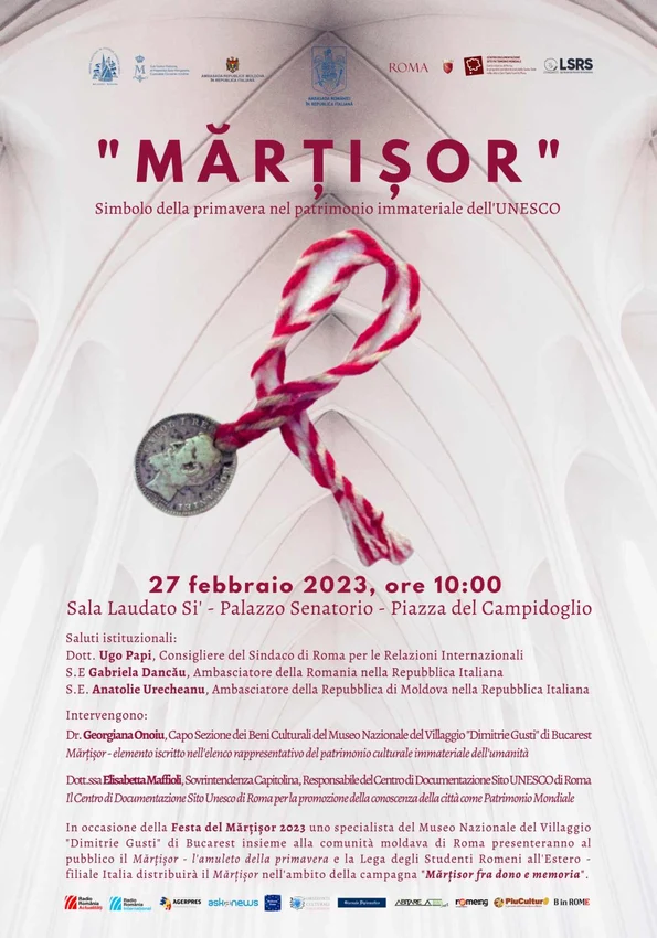 „MĂRȚIȘOR. Simbolul primăverii inclus în patrimoniul imaterial al UNESCO”.