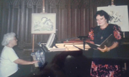 Soprana Adriana Mesteș a fost solistă la Operele din Timişoara, Iaşi și Bucureşti jpeg