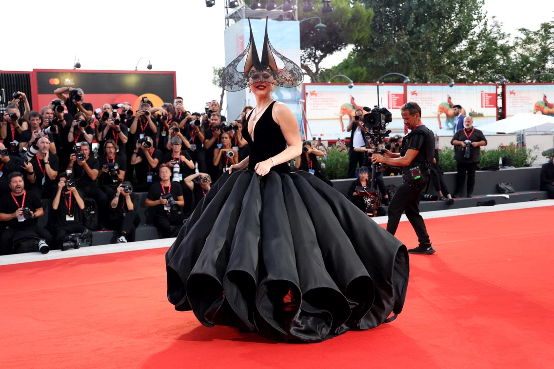 Lady Gaga, la Festivalul de Film de la Veneția. FOTO: Getty Images