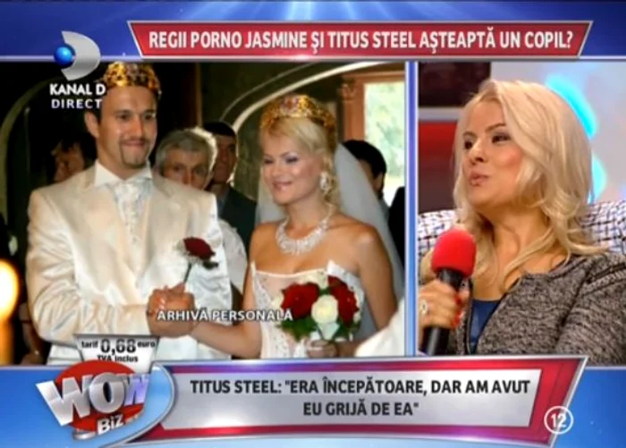 Regii porno, Titus Steel si Jasmine