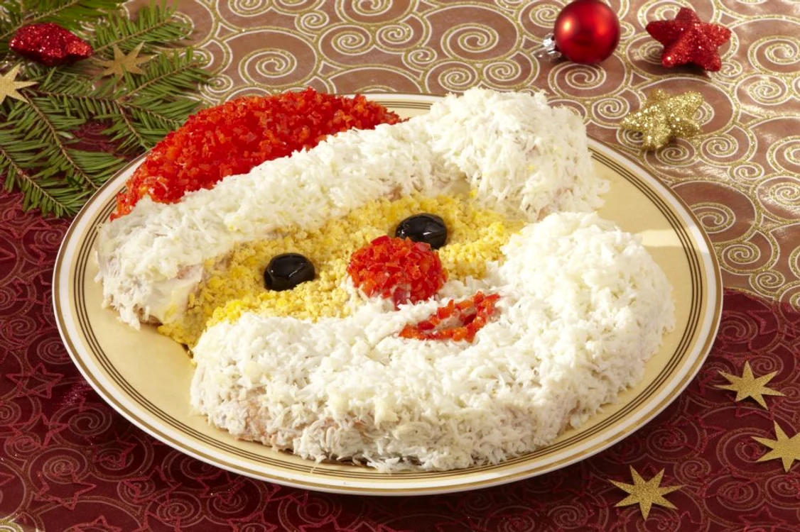 Santa Claus (Chicken Salad with Mushrooms) jpeg