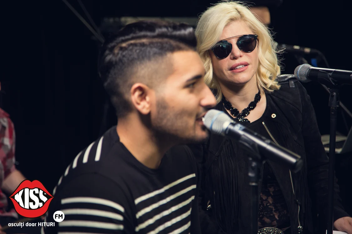 Loredana şi Nadir, invitaţi speciali în studioul matinalului Kiss FM
