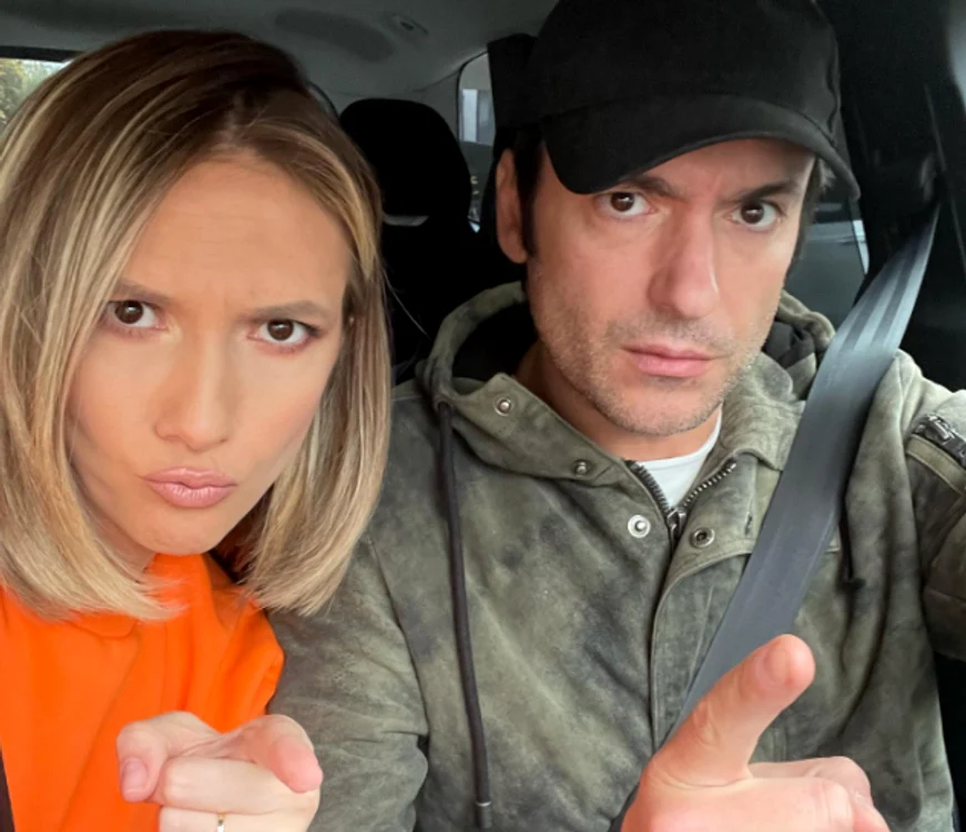 Adela Popescu și Radu Vâlcan, conversație amuzantă pe Instagram Foto: Arhivă personală