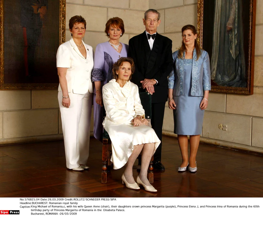 Principesa Elena, Principesa Maragareta, Regele Mihai, Principesa irina si Regina Ana profimedia 0221961061 jpg
