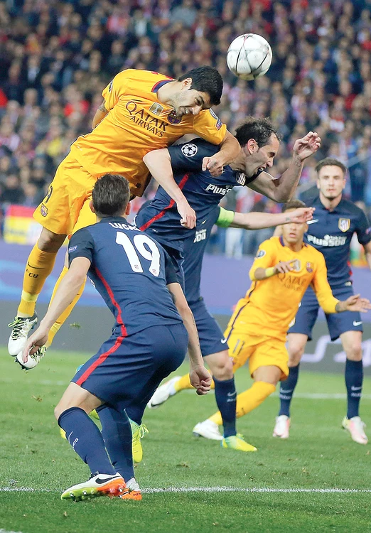 
    Atletico a eliminat  pe Barcelona din  Liga Campionilor  