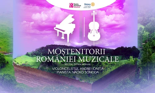  "Moștenitorii României muzicale": la Sala Radio, recital susținut de violoncelistul Andrei Ioniță și pianista Naoko Sonoda jpeg