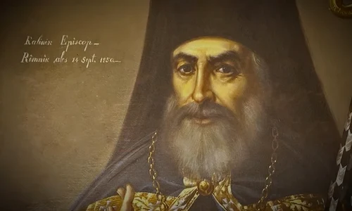 Sf Calinic de la Cernica pe vremea în care era episcop al Râmnicului Foto captură YouTube jpg