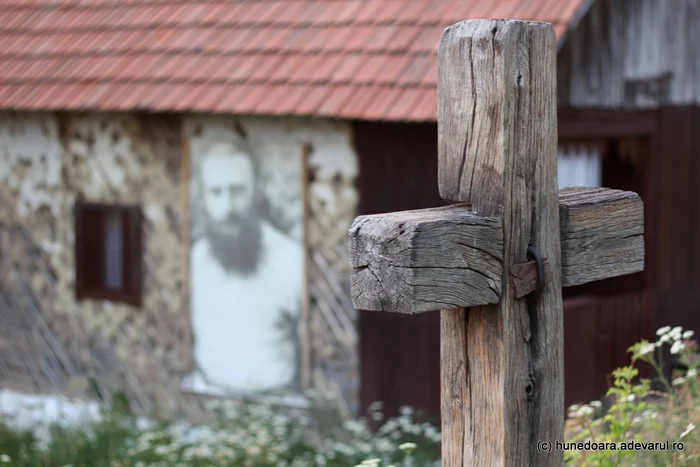 Locul unde se afla casa lui Arsenie Boca. Foto: Daniel Guță