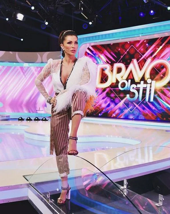 Ilinca Vandici s-a întors să prezinte „Bravo, ai stil”