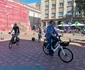 Noile stații de bike-shering din Timișoara FOTO Ștefan Both