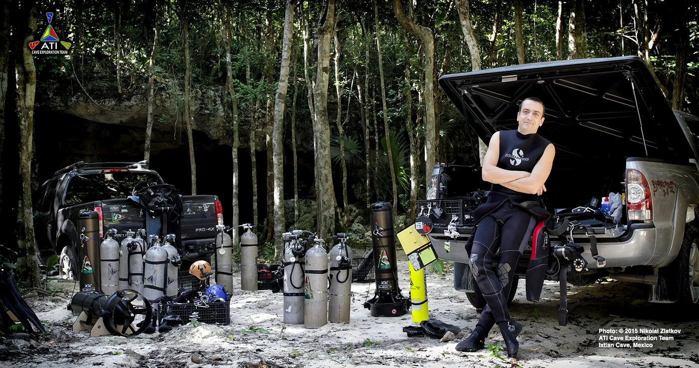 Ivaylo Kalushev, ghidul turistic care se numără printre cei decedați. Foto: Diving Mexico/Facebook