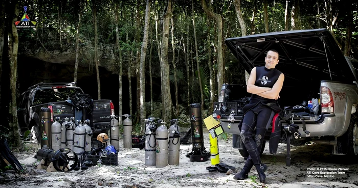 Ivaylo Kalushev, ghidul turistic care se numără printre cei decedați. Foto: Diving Mexico/Facebook