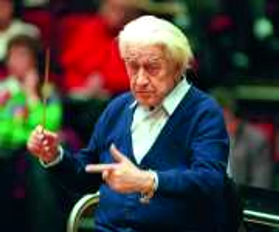 Dirijorul Sergiu Celibidache (1912-1996) FOTO Fundaţia Sergiu Celibidache