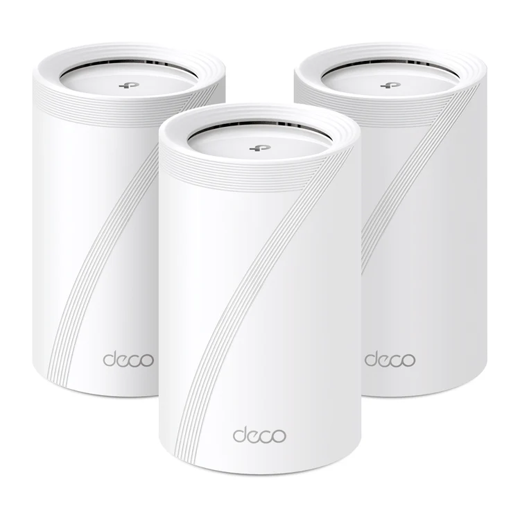 Sistemul mesh TP-Link Wi-Fi 7 Deco BE65.