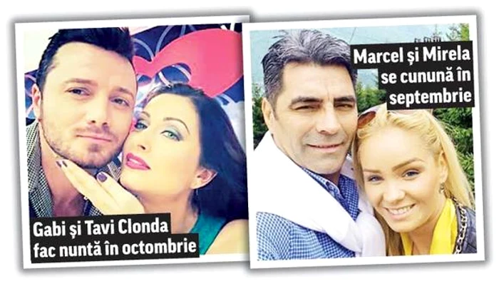 Gabriela Cristea şi Tavi Clonda, Mircea Toader şi Mirela Constantin