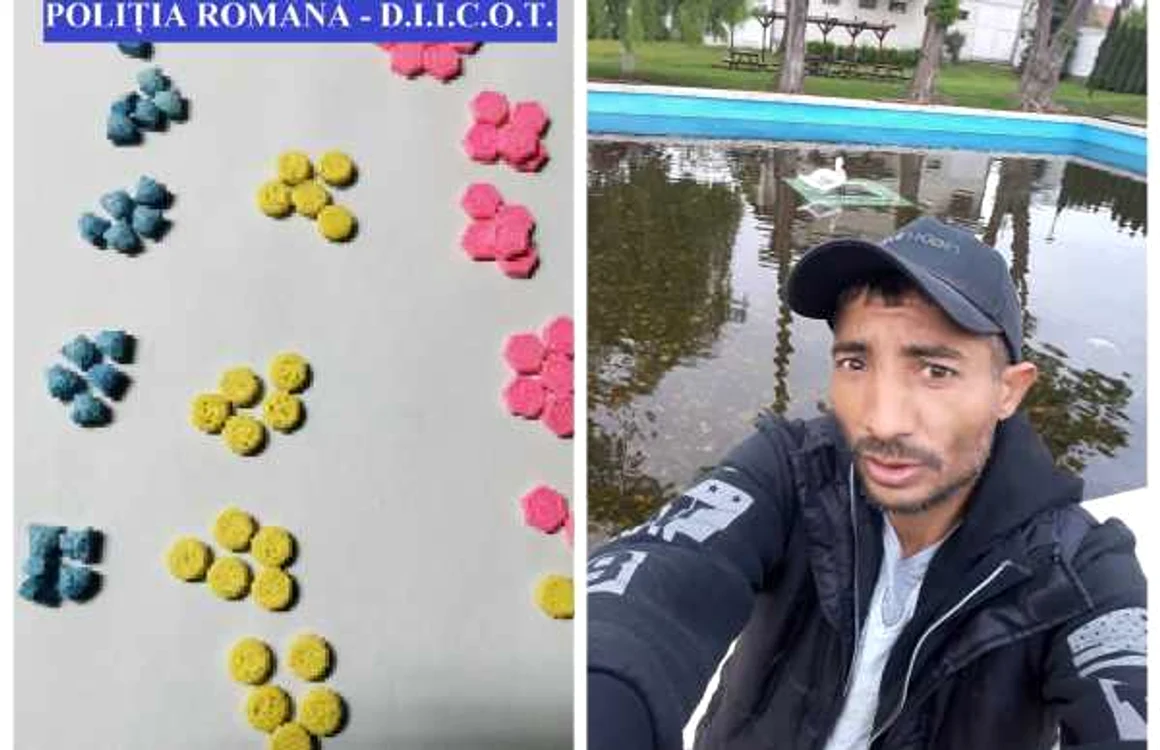 Traficantul trimis în judecată şi capsule de ecstasy confiscate de anchetatori