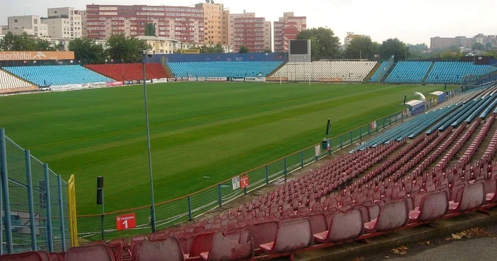 Stadionul Oţelul Galaţi FOTO Arhiva Adevărul