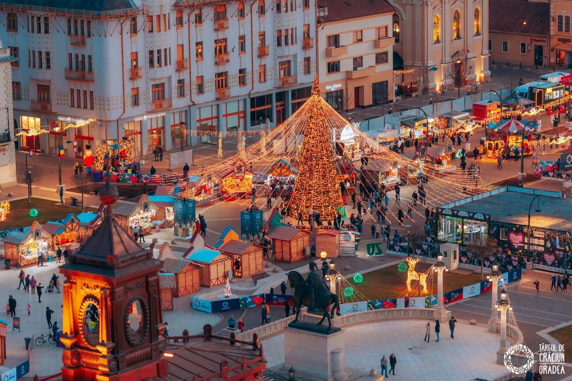 Începe Târgul de Iarnă în Oradea Foto: Târgul de Crăciun Oradea