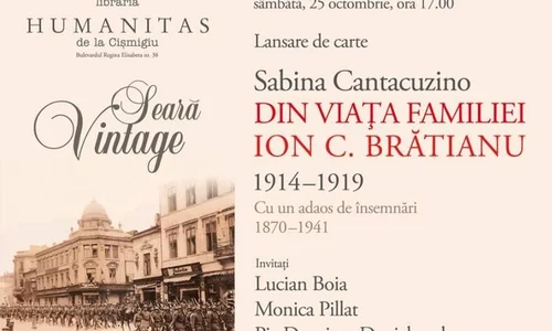 Lansare „Din viața familiei Ion C  Brătianu (1914 1919)” jpeg
