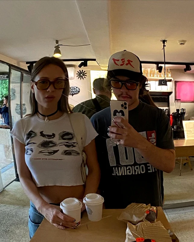 Oana Matache și Radu Siffredi, Sursa: Instagram