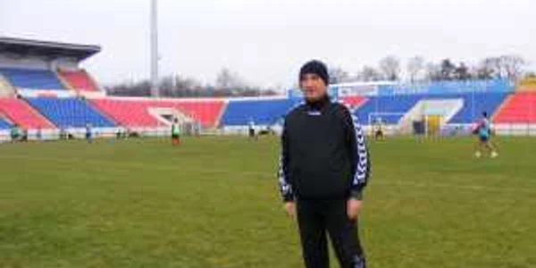 Nicolae Anton prezent la antrenamente înaintea meciului cu Farul