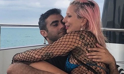 Lady Gaga împreună cu noul iubit, Michael Polansky jpeg
