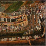 Martyrdom of Nagasaki Painting 1622 png