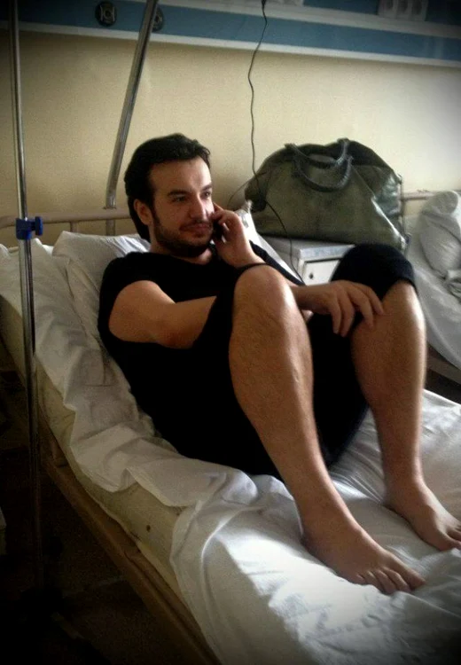 
    Răzvan Ciobanu are mari emoţii pentru operaţia de mâineSursă foto:Facebook  