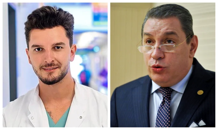 Iuliu Torje, consilierul ministrului, și Șerban Bubenek, șeful SRATI FOTo: colaj