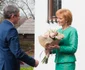 Majestatea Sa Margareta și premierul Moldovei, Igor Grosu. FOTO: Daniel Angelescu, Casa Majestății Sale