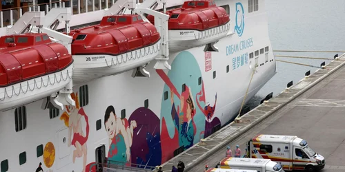 world dream ship coronavirus EPA-EFE/JEROME FAVRE