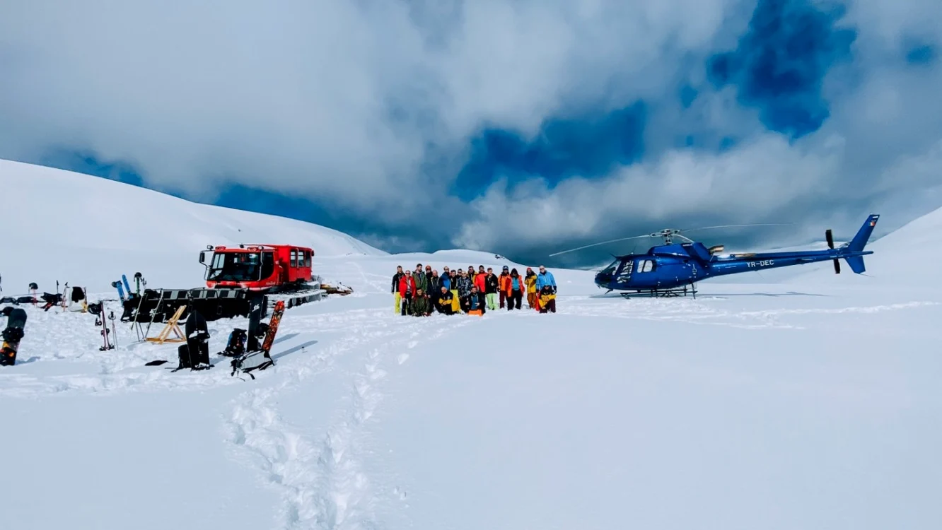 Pe Muntele Mic, iubitorii sporturilor de iarna au parte de experiente unice, FOTO WeSki