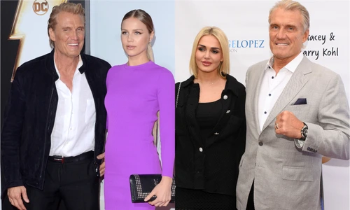 Dolph Lundgren cu fiica și soția  foto   Shutterstock jpg