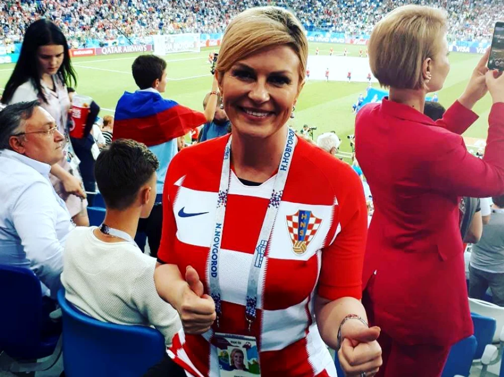 Poză de familie: Kolinda Grabar Kitarovic, Jakov Kitarovic și cei doi copii