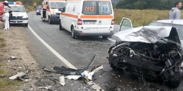 Accident DN 6 FOTO expressdebanat