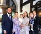 Alina Maria și Nicolae al României la botezul regal cu prietenii lor, Andreea Cătălina Ștefan și Andrei Ștefan. FOTO: Instagram