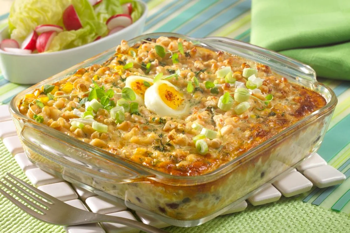 Beans Baked with Cheese and Eggs jpeg